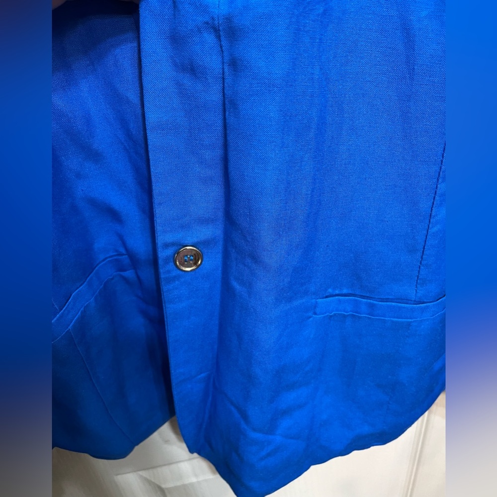 Ashley Stewart Size 16 Blue Blazer